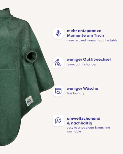 “Boo“ Lätzchen -  Forest Green