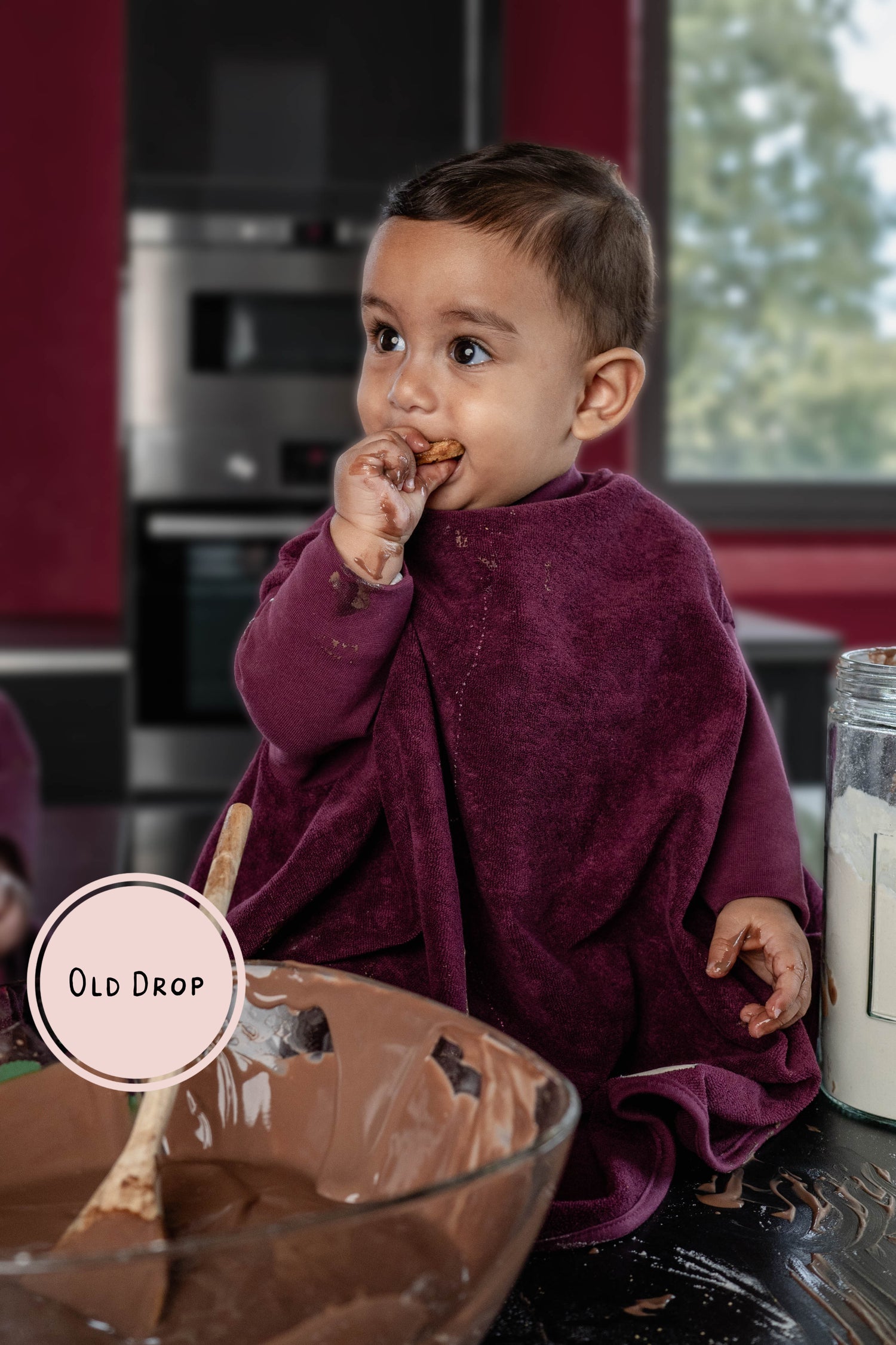 “Boo“ Lätzchen – Cherry Cocoa