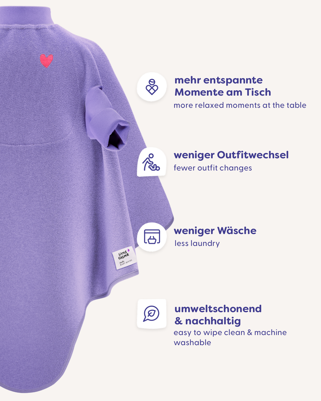 Love EDITION Baby Kochs x Little Casimir - Light Lavender