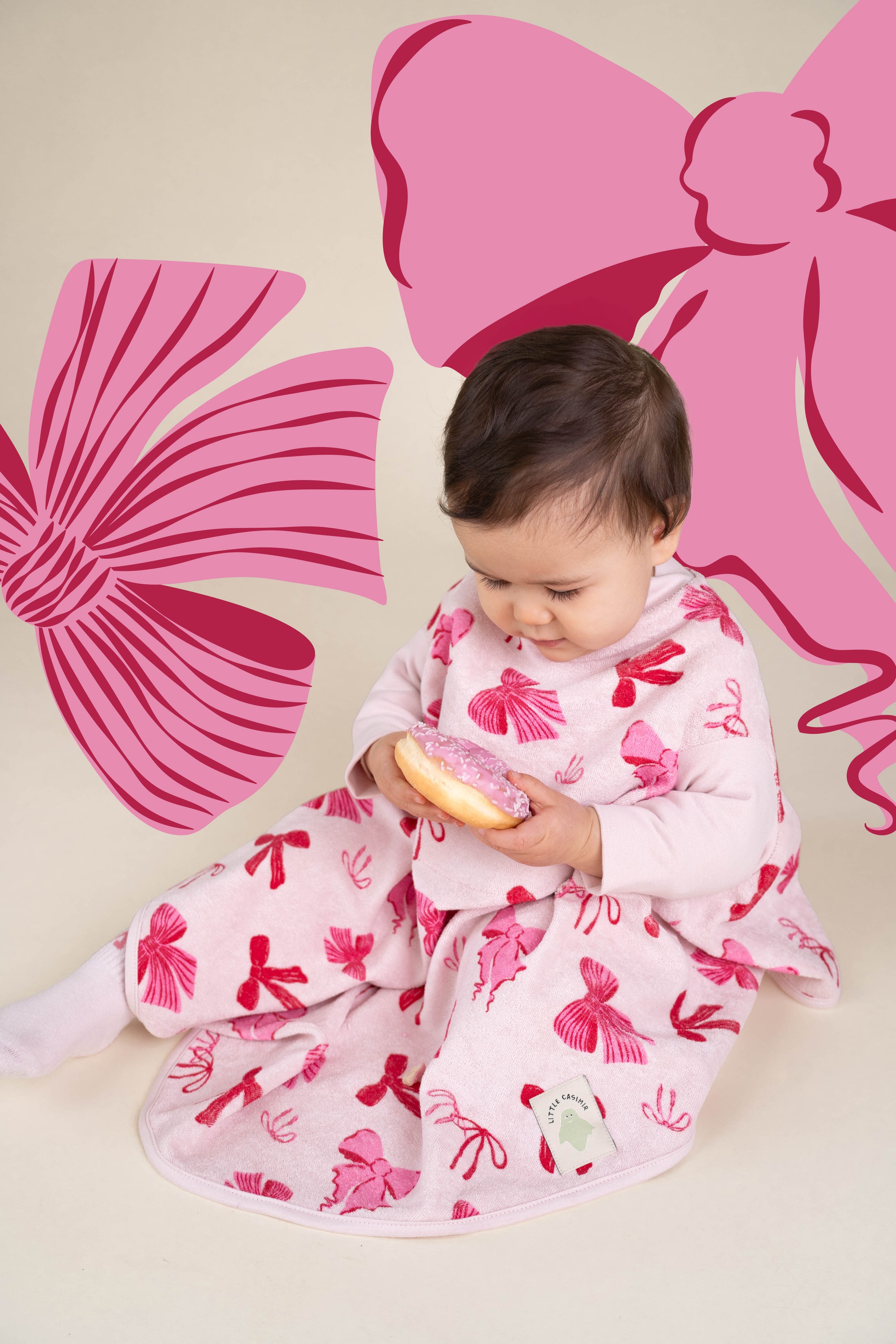 LIMITED EDITION “Boo“ Lätzchen – Pretty Pink