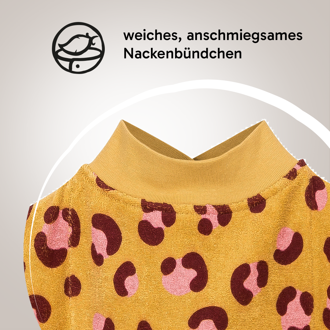 LIMITED EDITION “Boo“ Lätzchen – Leo Mustard