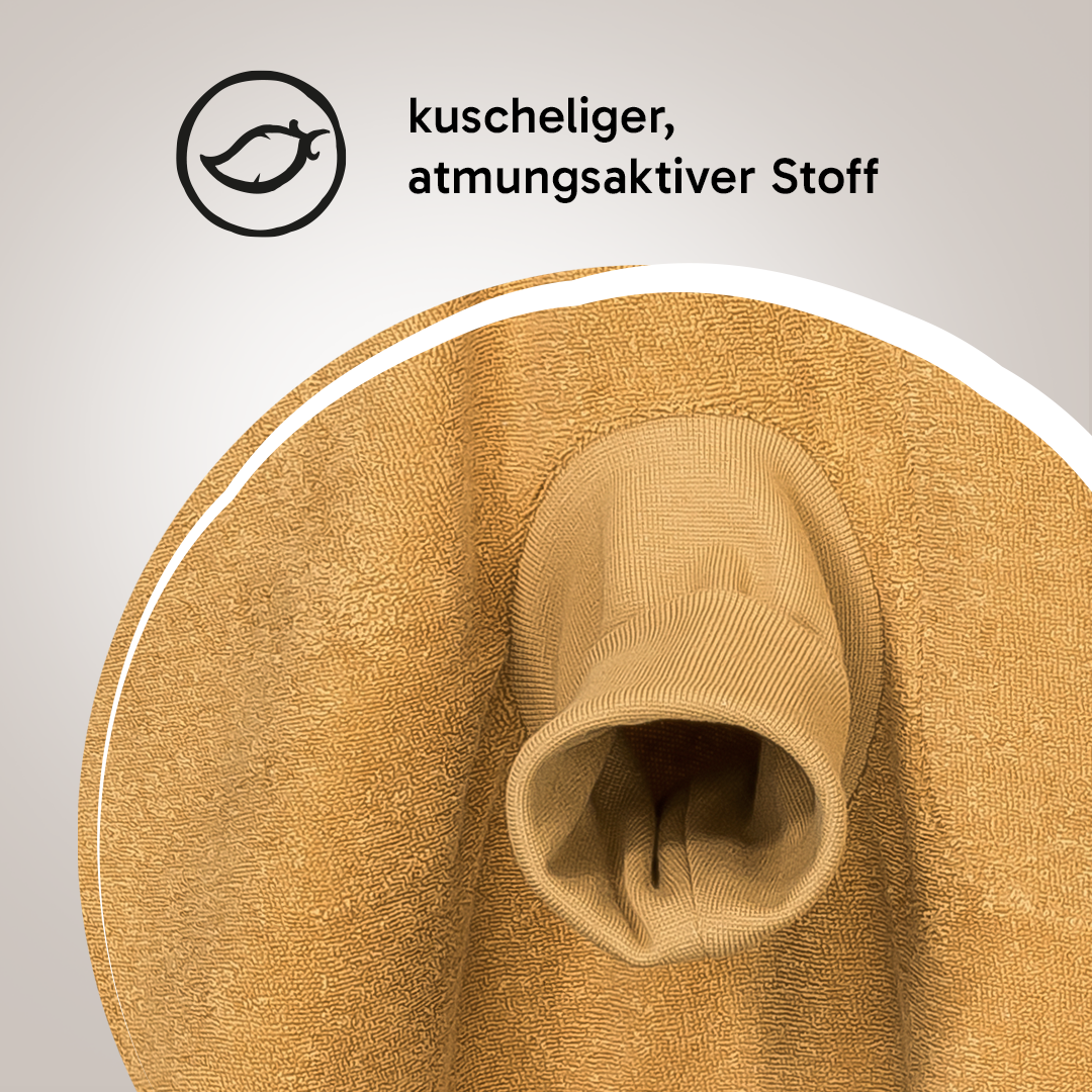 “Boo“ Lätzchen – Mustard
