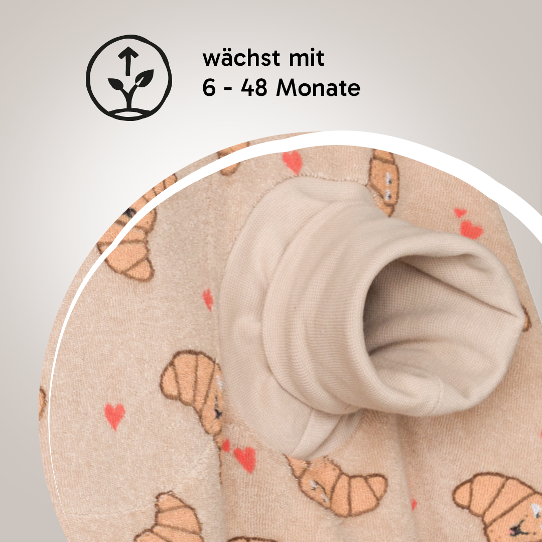 LIMITED EDITION “Boo“ Lätzchen – Croissant