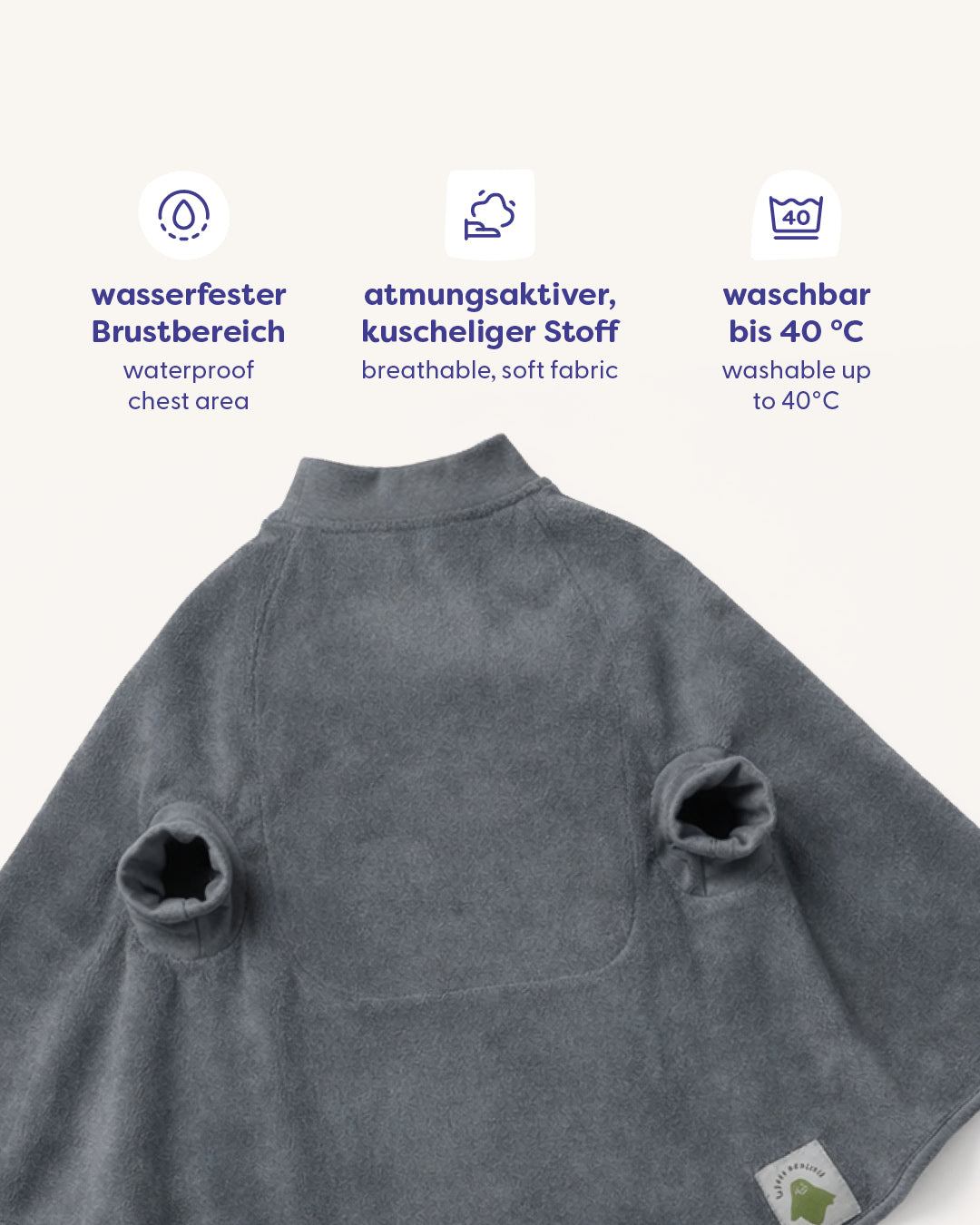 “Boo“ Lätzchen – Moon Beam