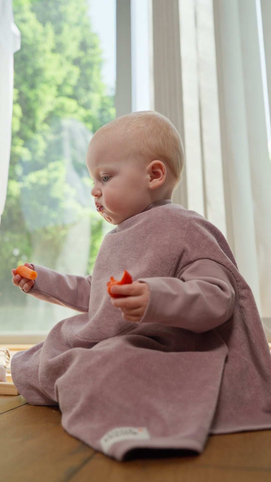 “Boo“ Lätzchen – Lilac Love